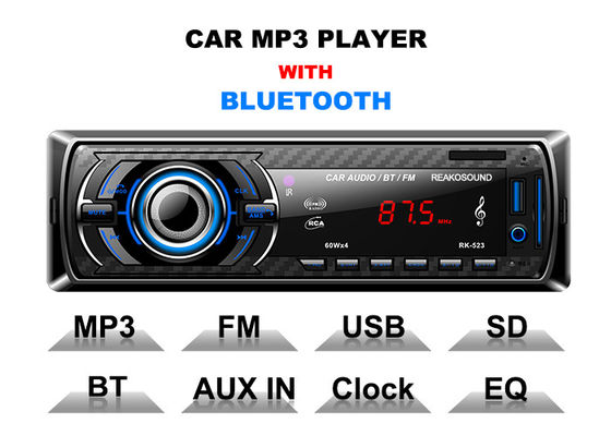 Porcellana Unità stereo della testa di stereotipia dell'automobile di chiamate dell'automobile mani libere del BT con il deposito radiofonico della banda di Bluetooth 3 fornitore
