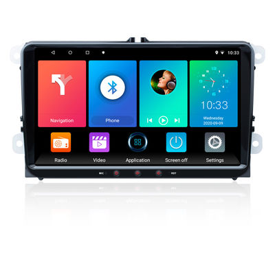 Giocatore automatico stereo di Carplay Android di navigazione di GPS di 2 di baccano multimedia dell'automobile a 9 pollici di VW Android
