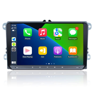 Automobile stereo Carplay stereo di baccano del doppio di Carplay dell'automobile a 9 pollici di VW Android per golf Polo Passat